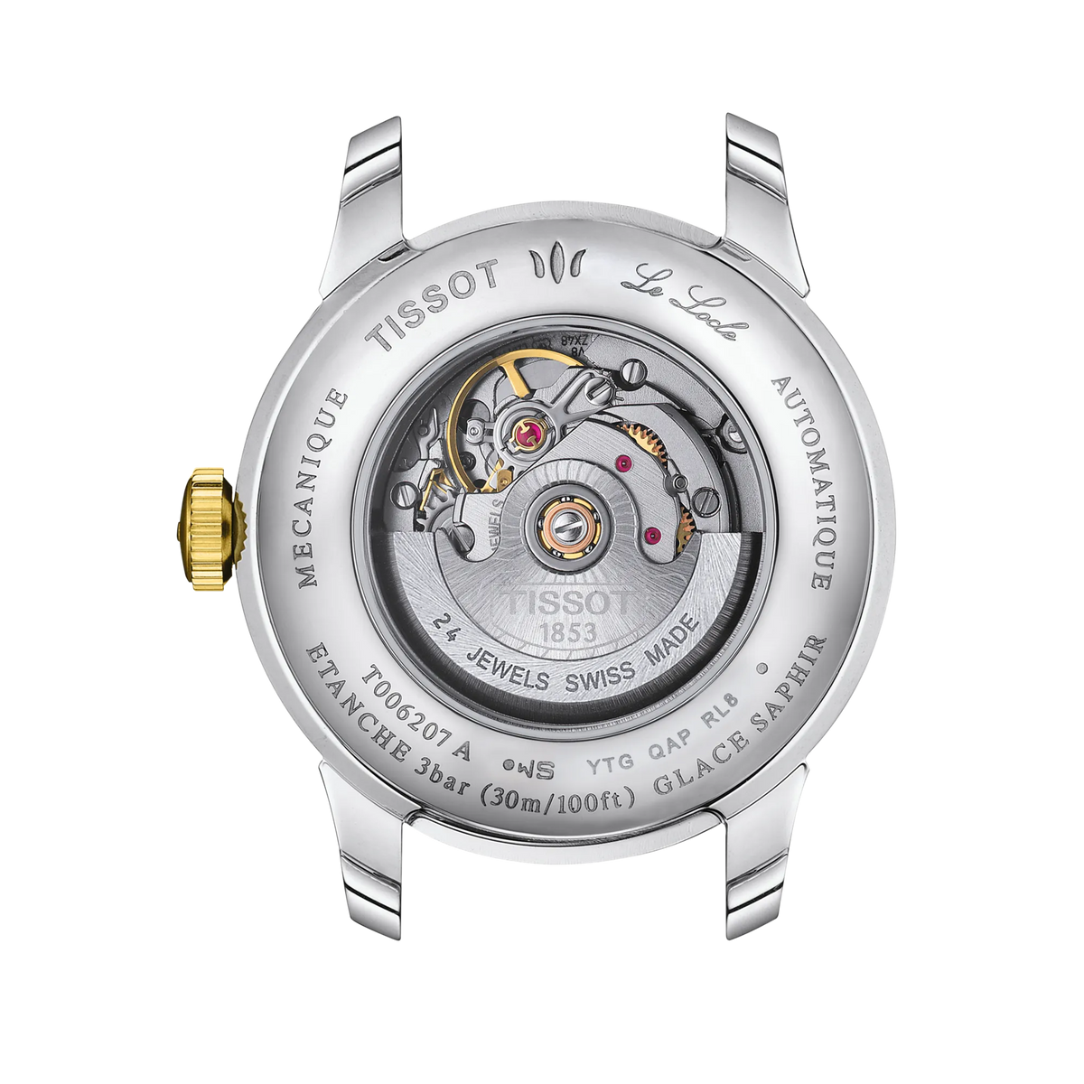 Tissot Le Locle 29mm T006.207.22.096.01 Watch for Women - case-back view