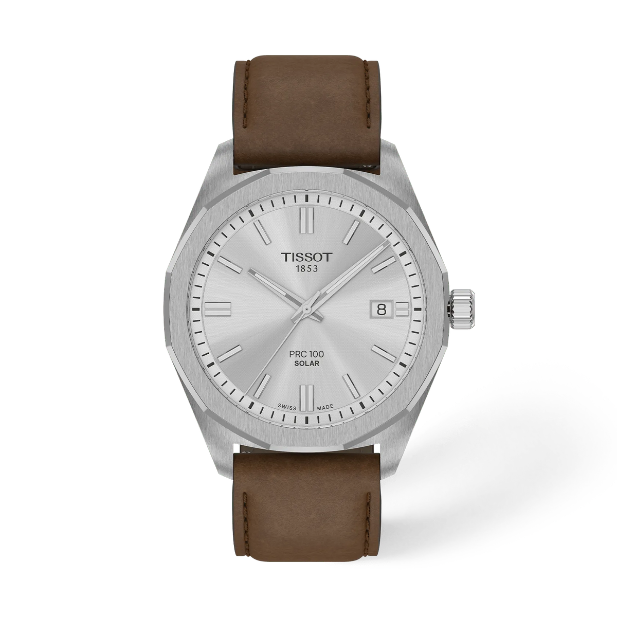 Tissot PRC 100 Solar 39mm T151.422.16.031.00 Watch for Men - front view