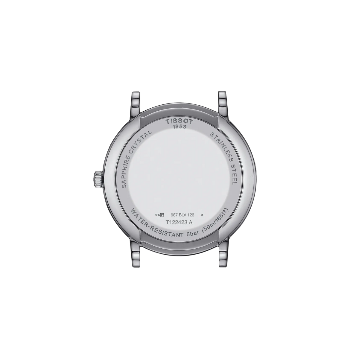 Tissot Carson Premium 40mm T122.423.11.033.00 Watch for Men - case-back view