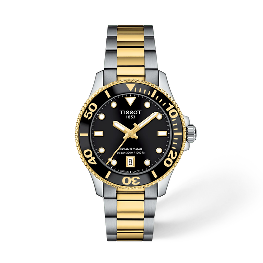 Tissot Seastar 1000 36mm T120.210.22.051.00 Unisex Watch - front view