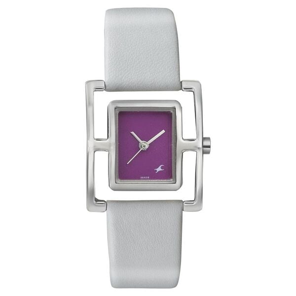 Fastrack 6096sl02 Quartz Analog Purple for Women