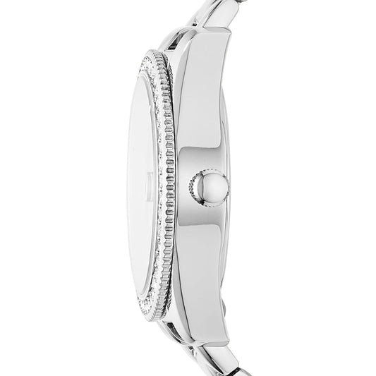 Fossil ES4317 Analog Silver Dial  for Women