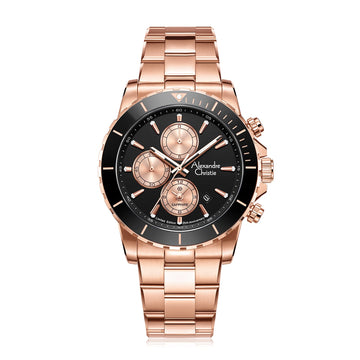 Alexandre Christie 6141XXVMRGBA 25th Anniversary Limited Edition Men's Chronograph Watch