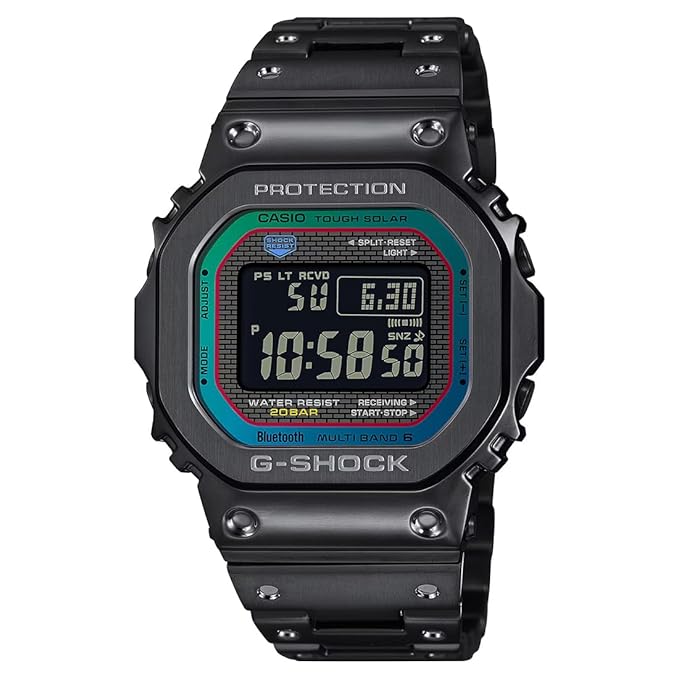 Casio G-Shock GMW-B5000BPC-1PR Bluetooth Digital Black Dial Men (G1664)