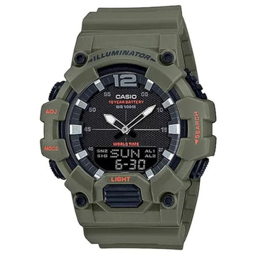 Casio Youth Series Analog-Digital Black Dial Men's Watch - HDC-700-3A2VDF(D178)