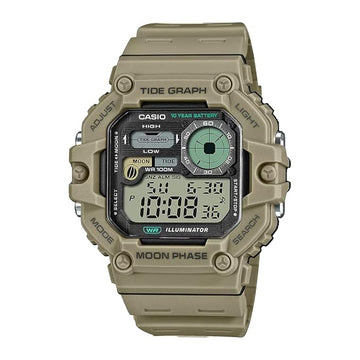 A2248 Youth Men Quartz Black Dial Digital Resin Watch A2248