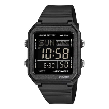 Casio G-Shock Unisex Quartz Black Dial Digital Resin Watch I134