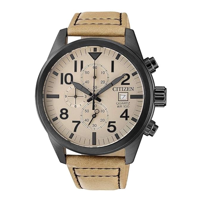 Citizen Analog Champagne Dial Men's Watch - AN3625-07X