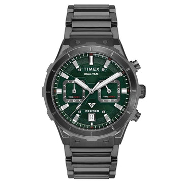 TIMEX Men Green Round Dial Analog Chronograph Watch - TWEG24802