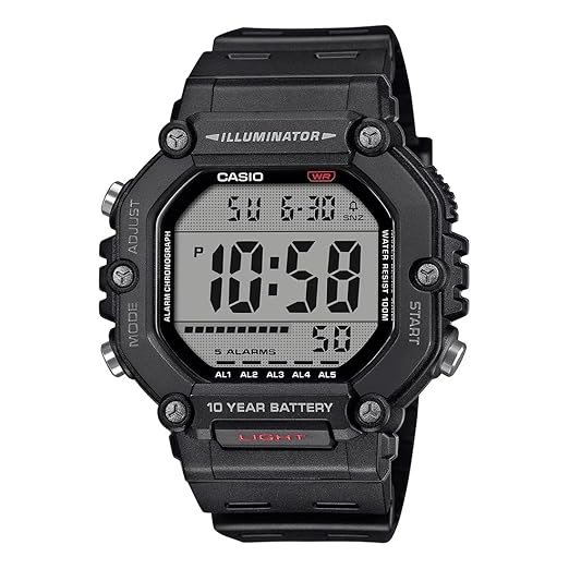 Casio D386 Digital Black Dial for Men