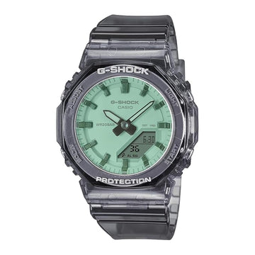 Casio G-Shock Women Quartz Green Dial Analog-Digital Resin Watch G1822
