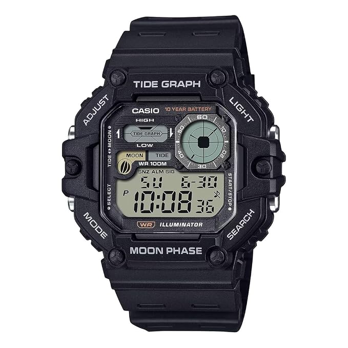 Casio Youth Digital Black Dial Men WS-1700H-1AVDF A2247