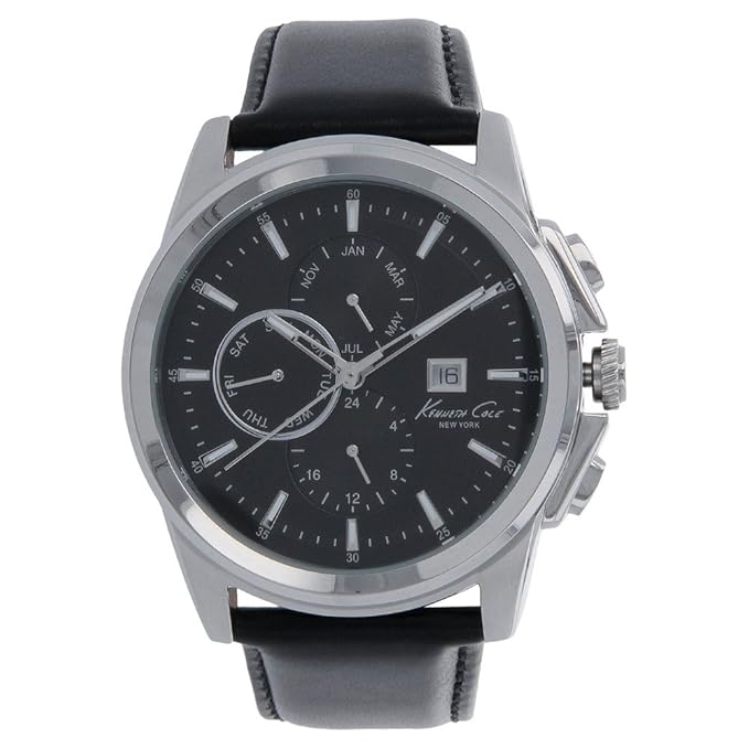 Kenneth Cole Analog Black Dial Men's Watch - KC10025919MNJ