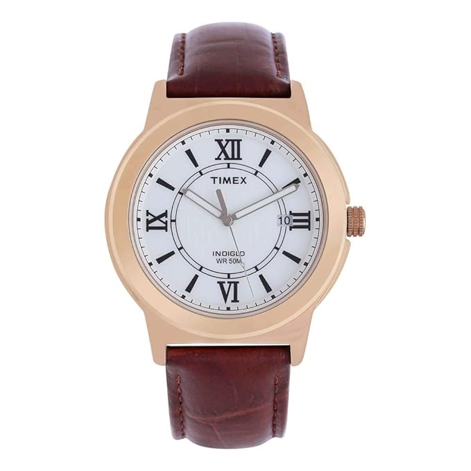 TIMEX Analog White Dial Men's Watch - TWEG18003
