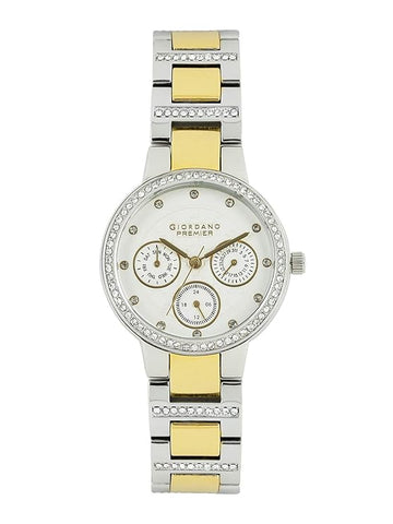 Giordano P2053-55 Multifunctional Silver Dial for Women