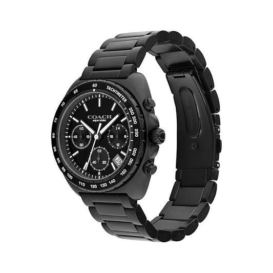 COACH Charter Qtz Fashion Chrono Tonneau Dial Men's Watch