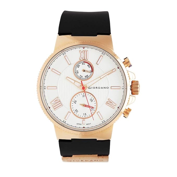 Giordano 1971-03 Multi Function Silver Dial for Men