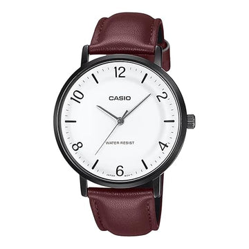 Casio A2410 Enticer Analog White Dial for Men