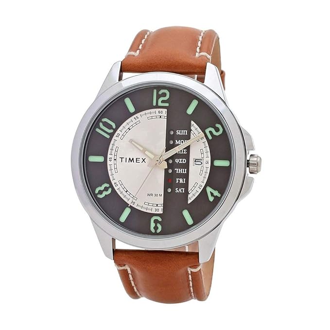 Timex Analog Silver Dial Men's Watch-TWEG16501