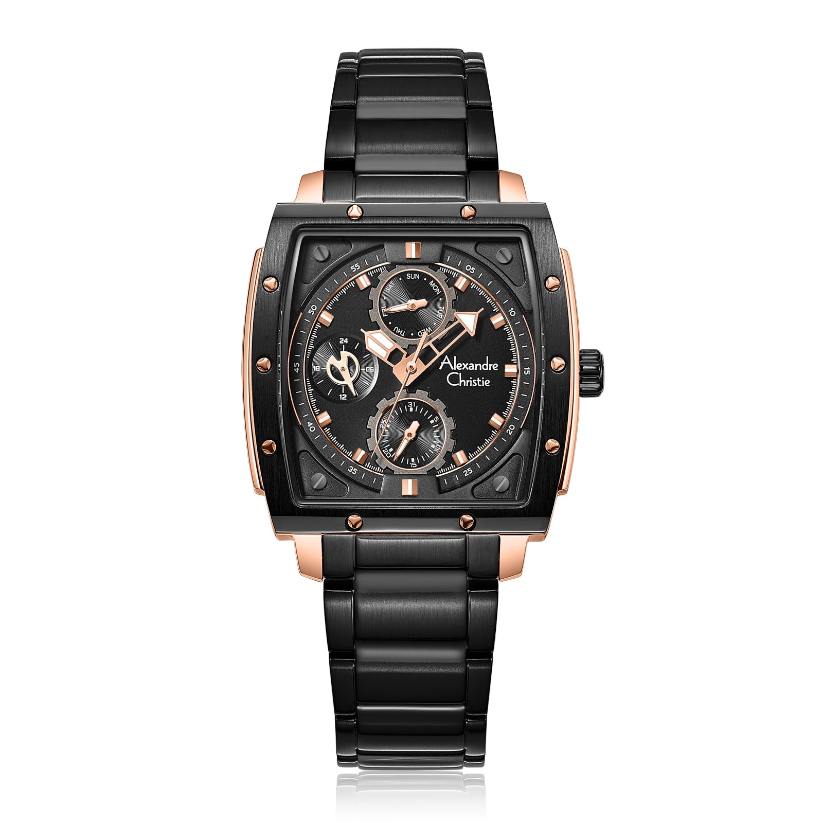 Alexandre Christie 6376BFBBRBA Multifunction Watch for Women