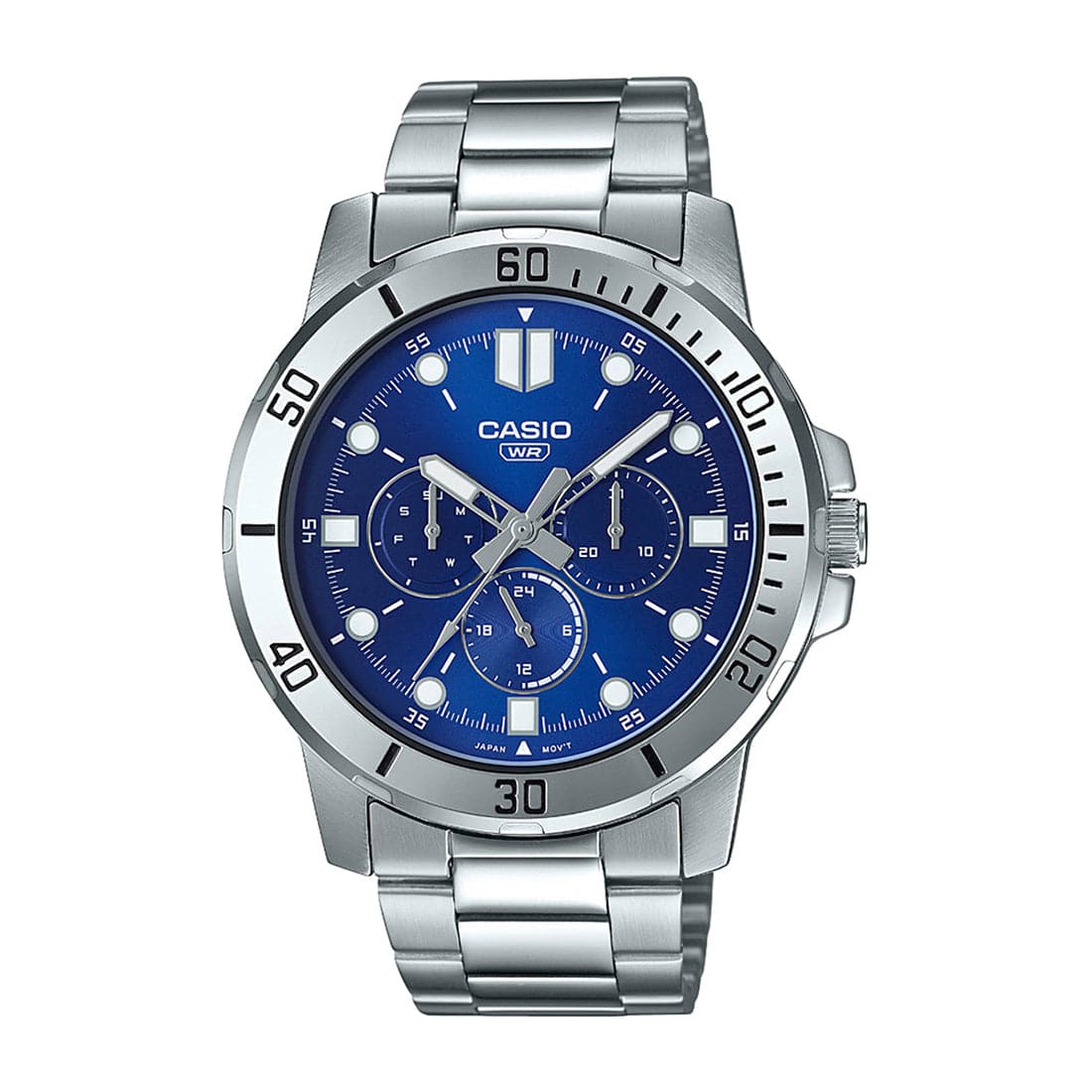 A1749 MTP-VD300D-2EUDF ENTICER MEN WATCH - Kamal Watch Company