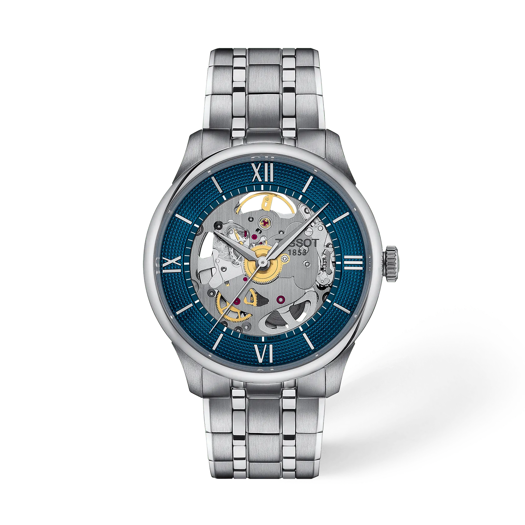Tissot Chemin des Tourelles Skeleton 39mm T139.836.11.048.00 Unisex Watch