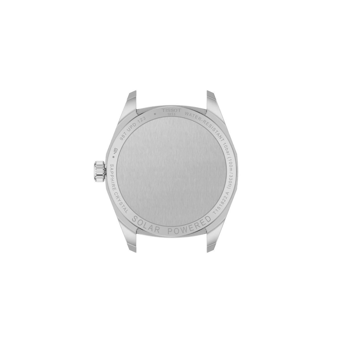 Tissot PRC 100 Solar 34mm T151.822.22.111.00 Watch for Women - case-back view