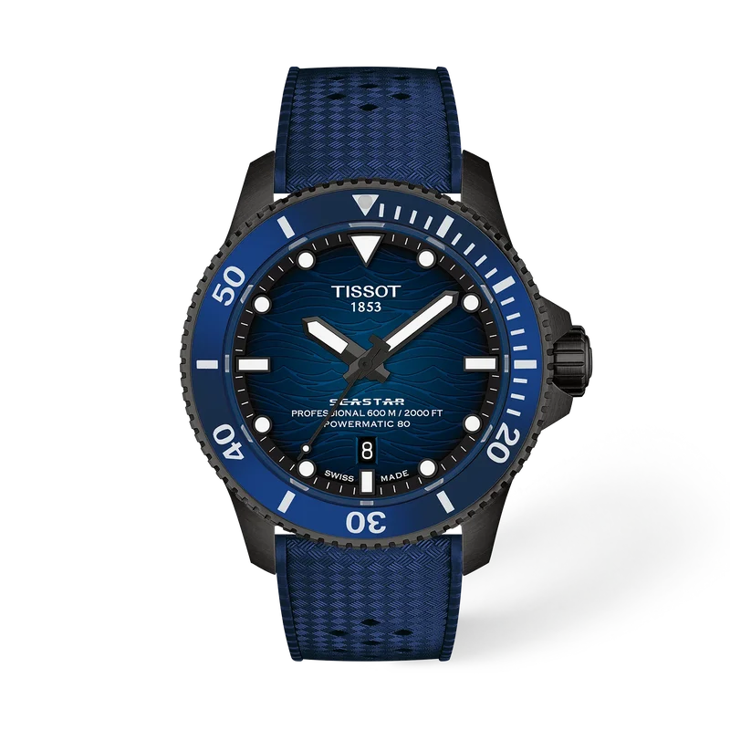 Tissot T1209073704100 Seastar 2000 44mm