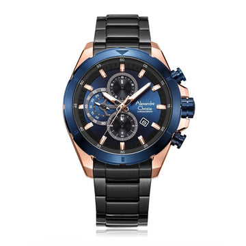 Alexandre Christie 6508MCBBRBUBU Men’s Chronograph watch 45 mm