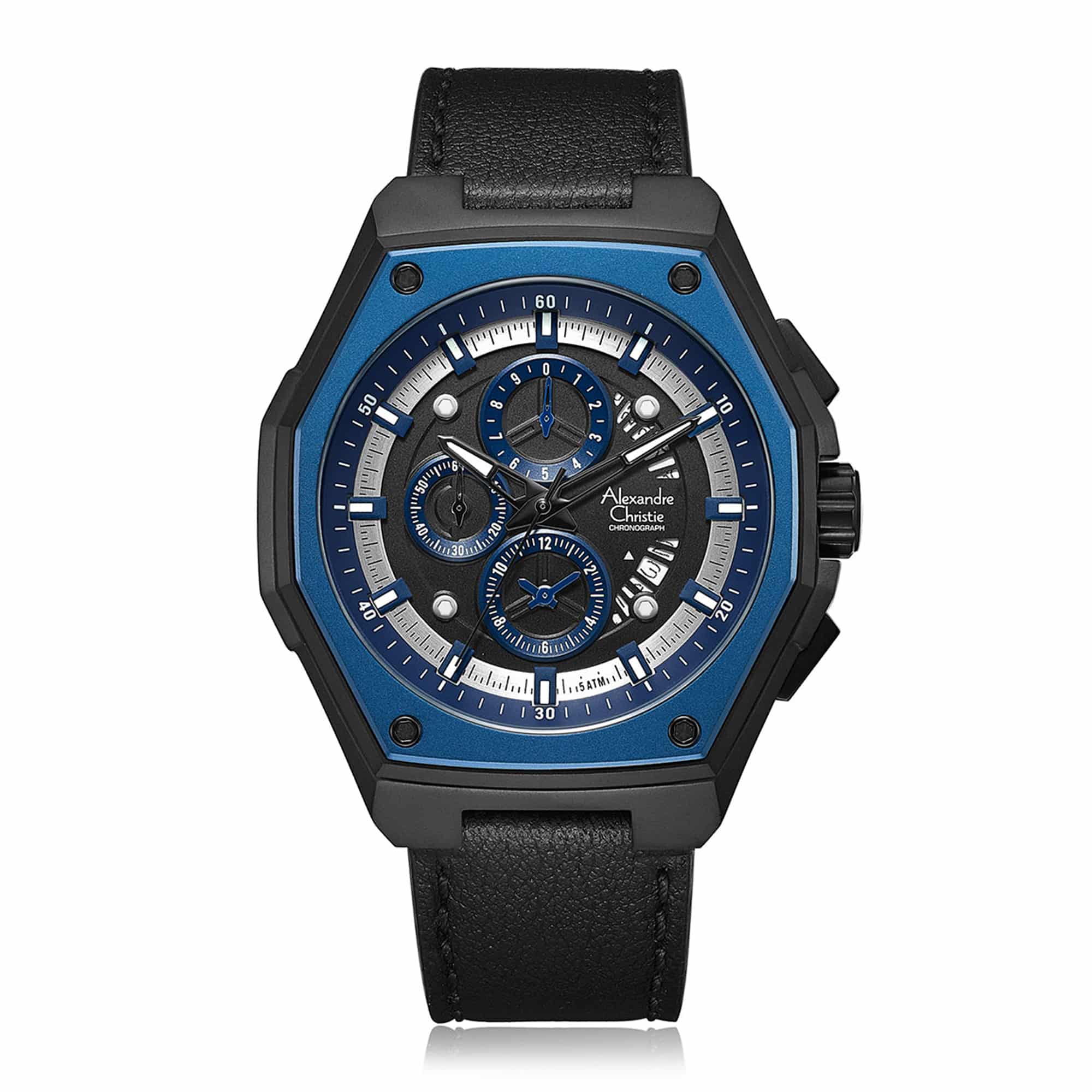 AC 6599 MCL Chronograph For Men – Blue-6599MCLUBBA