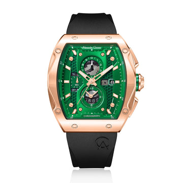 Alexandre Christie 6608MCRRGGN Chronograph Men's Watch