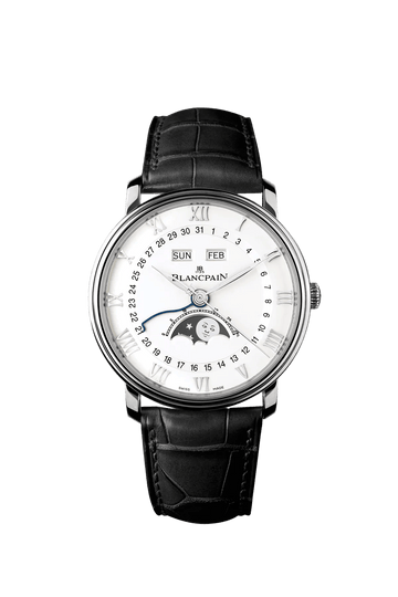 Blancpain Villeret Quantième Complet Phases de Lune 6654-1127-55B – front view