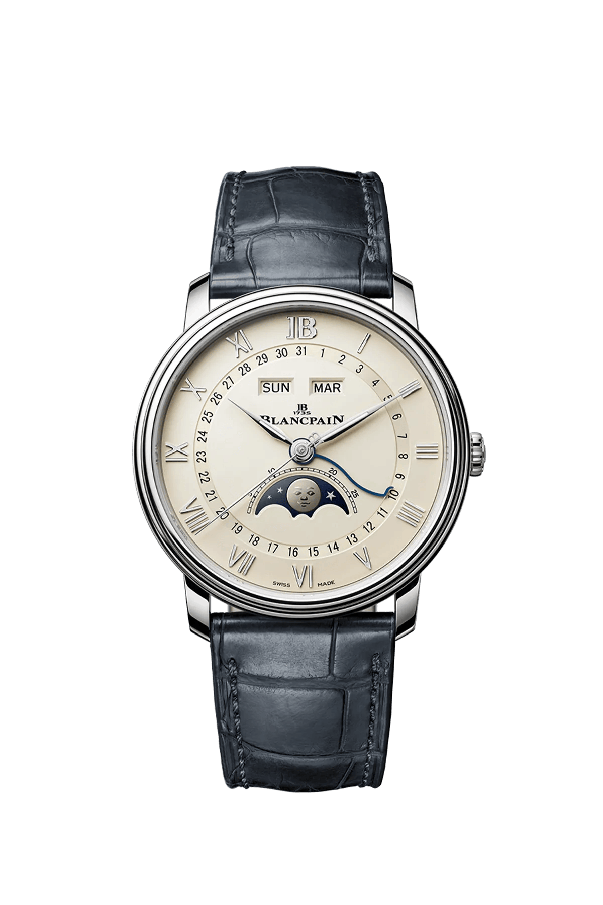Blancpain Villeret Quantième Complet 6654N-1142-55B – front view