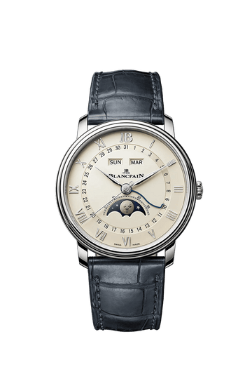 Blancpain Villeret Quantième Complet 6654N-1142-55B – front view