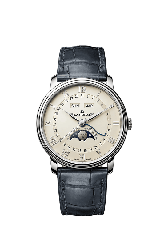 Blancpain Villeret Quantième Complet 6654N-1142-55B – front view