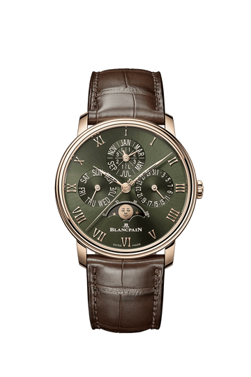 Blancpain Villeret Quantième Perpétuel 6656-3653-55B – front view