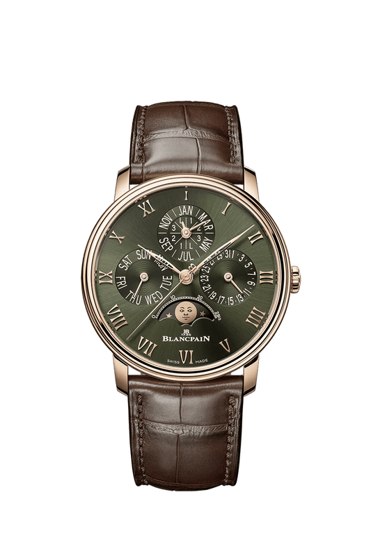Blancpain Villeret Quantième Perpétuel 6656-3653-55B – front view
