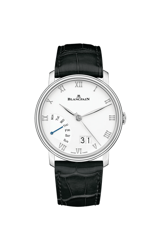Blancpain Villeret Grande Date Jour Rétrograde 6668-1127-55B – front view