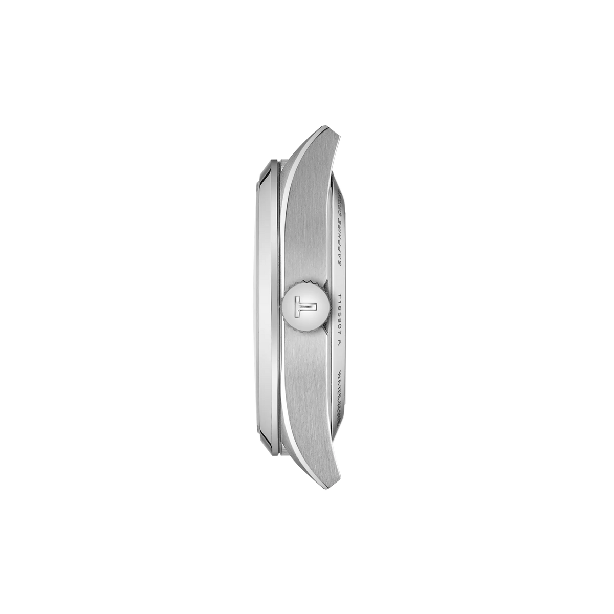 Tissot Gentleman 38mm T165.807.11.051.00 Watch for Men - side view