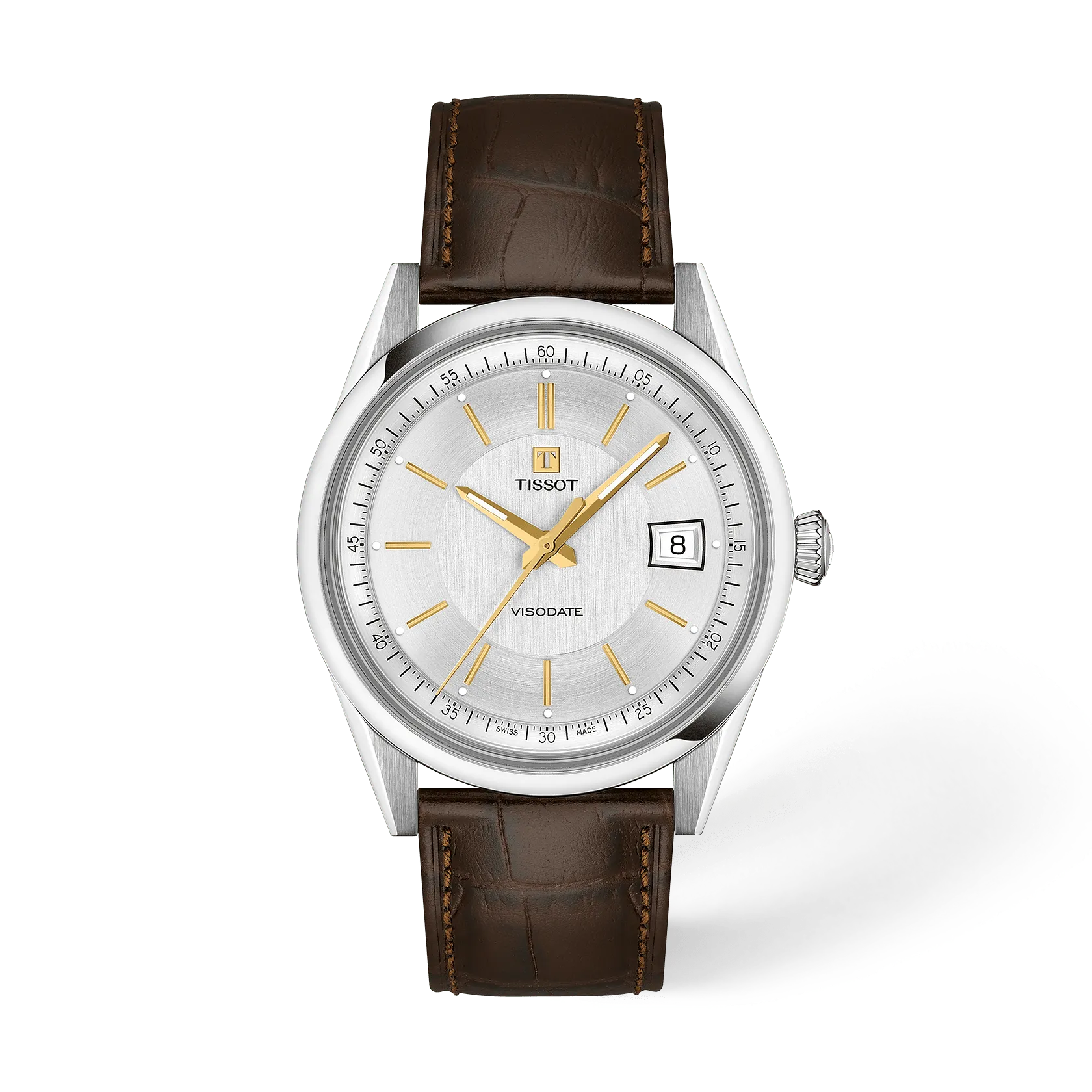 Tissot Visodate 39mm T157.407.16.031.00 Unisex Watch