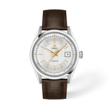Tissot Visodate 39mm T157.407.16.031.00 Unisex Watch - front view