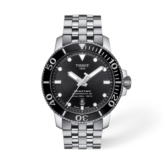 Tissot Seastar 1000 43mm T120.407.11.051.00 Watch for Men - front view