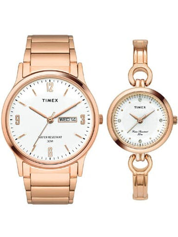 TIMEX ANALOG WHITE DIAL TW00PR263 - Kamal Watch Company