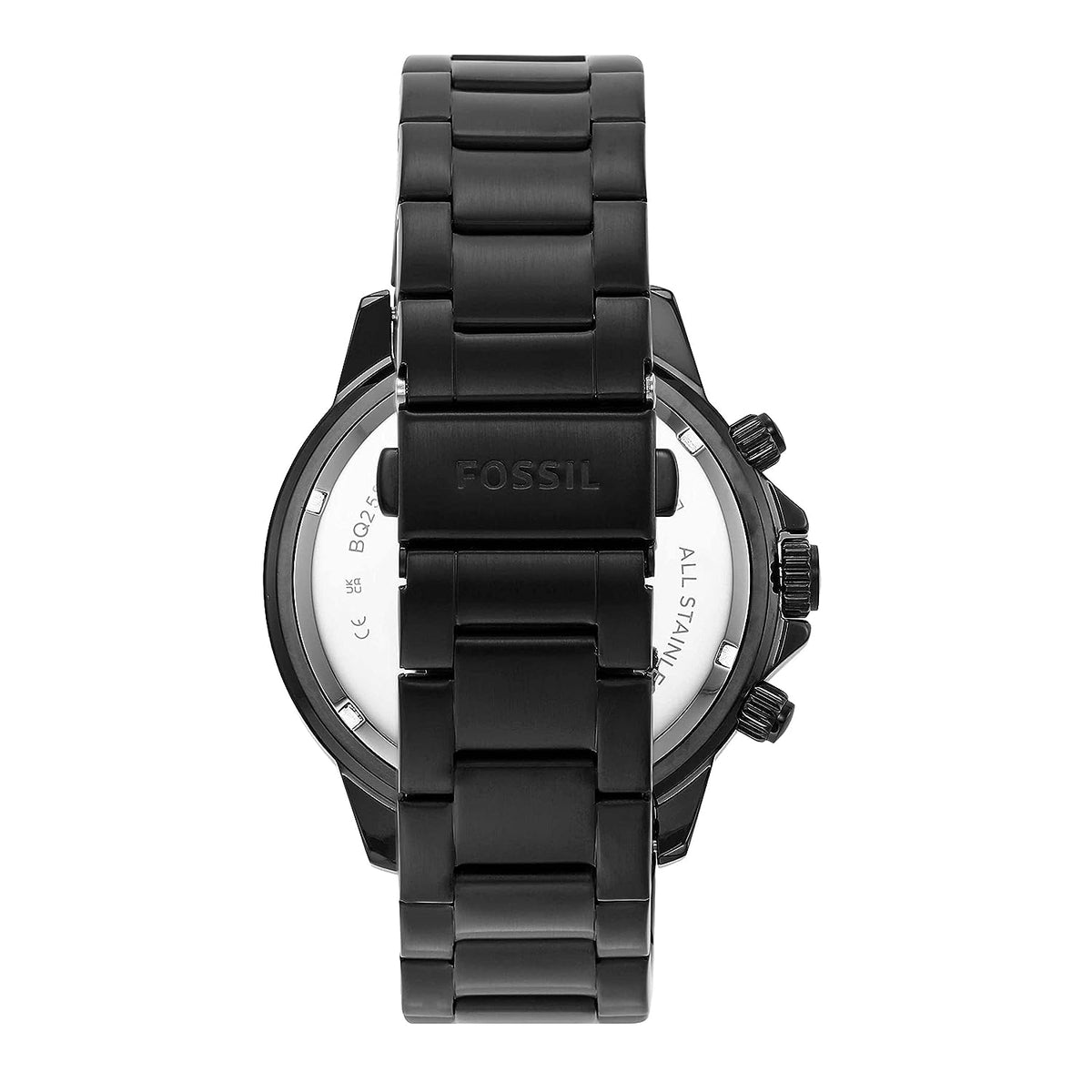 Baslong Watch Bannon Multifunction Black Stainless Steel Watch