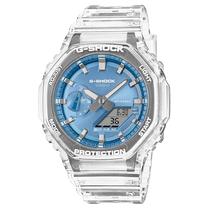 Casio G-Shock GA-2100BM-7A2DR Analog-Digital Blue Dial Men (G1690)