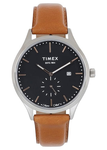 TIMEX Analogue Black Dial Men's Watch