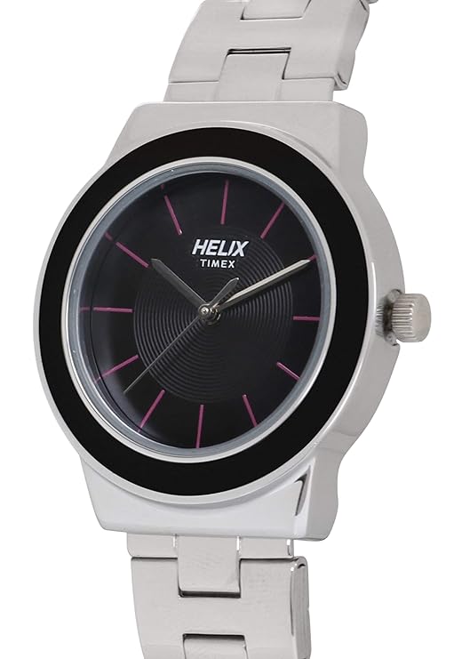 helix Analog Black Dial Women's Watch-TW036HL10