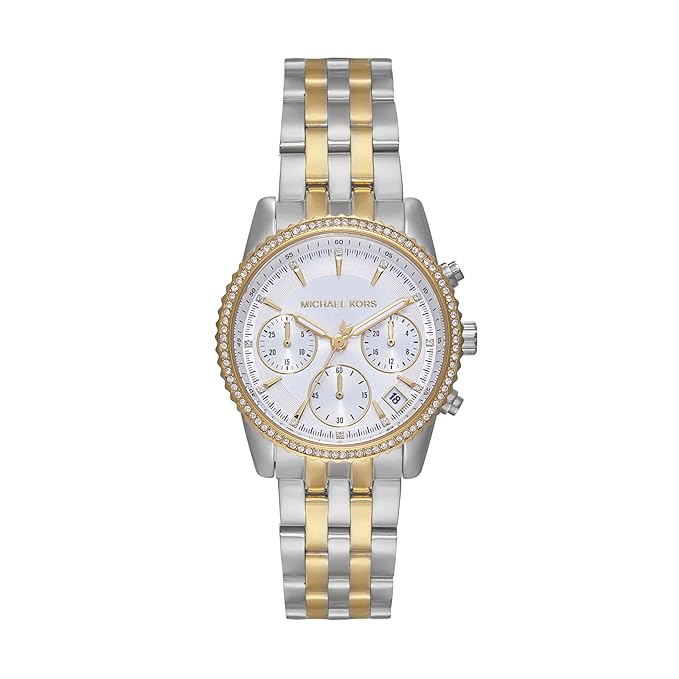 Michael Kors Analog Bryant White Dial Women's Watch-MK7532