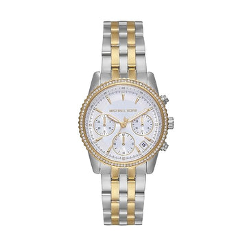 Michael Kors Analog Bryant White Dial Women's Watch-MK7532