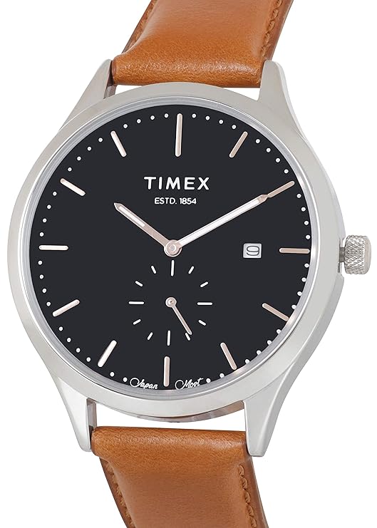 TIMEX Analogue Black Dial Men's Watch